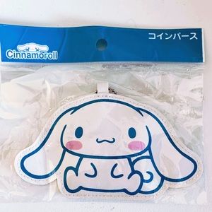 SANRIO Cinnamoroll Coin Purse Pouch Keychain Key Ring Bag Miffy Hello Kitty